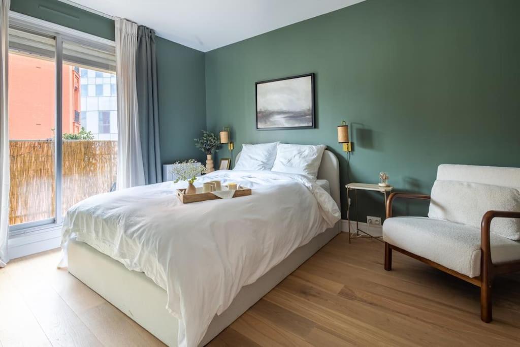 Gaspar - Joli Nid Douillet Proche De Paris Avec Balcon Boulogne-Billancourt Exterior photo